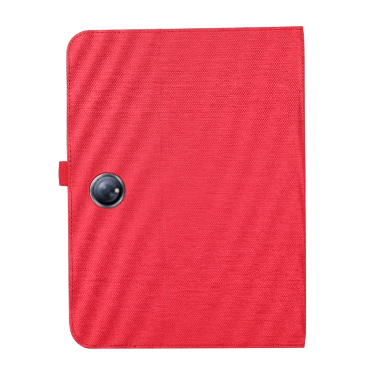 For OnePlus Pad Pro 12.1 Fabric Texture Horizontal Flip Leather Tablet Case
