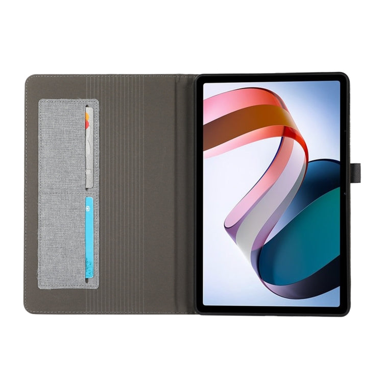 For OnePlus Pad Pro 12.1 Fabric Texture Horizontal Flip Leather Tablet Case