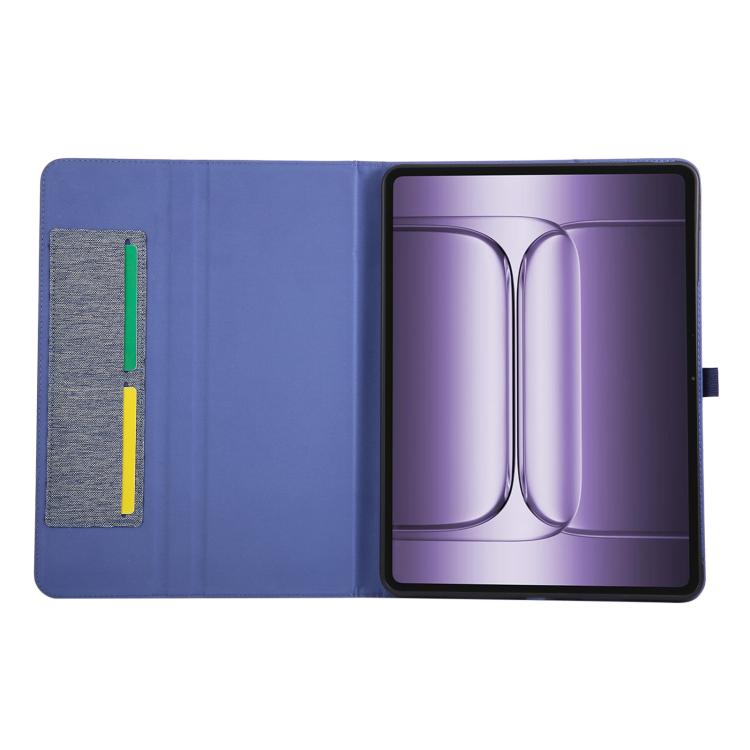 For OnePlus Pad 3 Global 13.2 Fabric Texture Horizontal Flip Leather Tablet Case