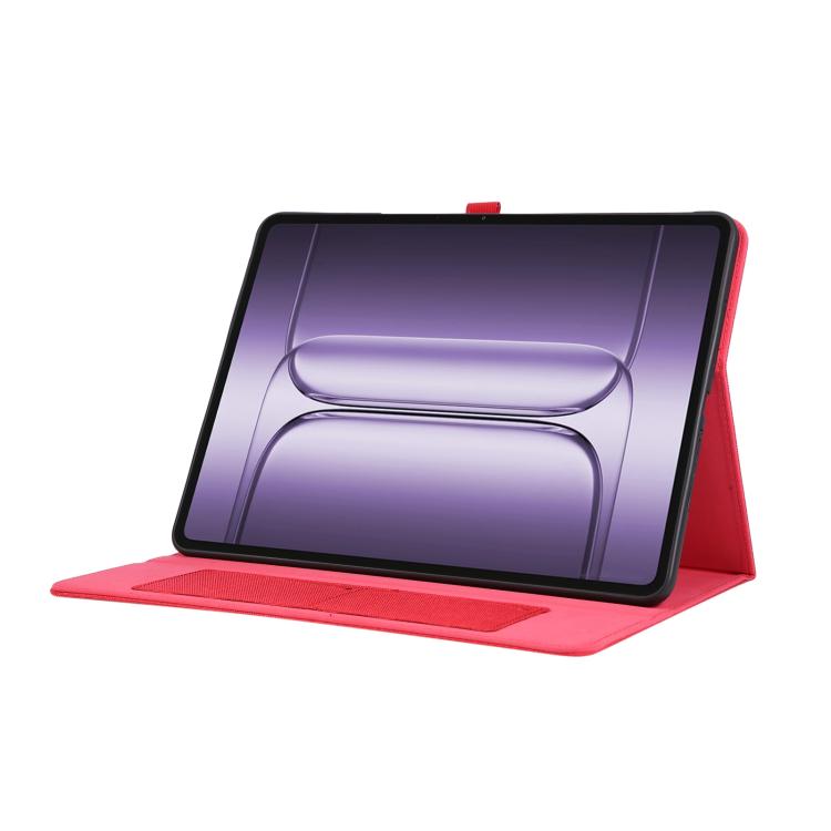 For OnePlus Pad 3 Global 13.2 Fabric Texture Horizontal Flip Leather Tablet Case