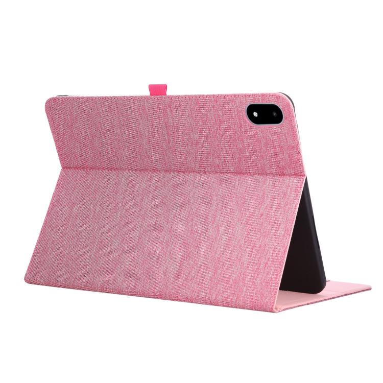 For OnePlus Pad 3 Global 13.2 Fabric Texture Horizontal Flip Leather Tablet Case