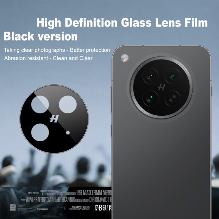 For OPPO Find X8s imak Rear Camera Lens Glass Film Black Version