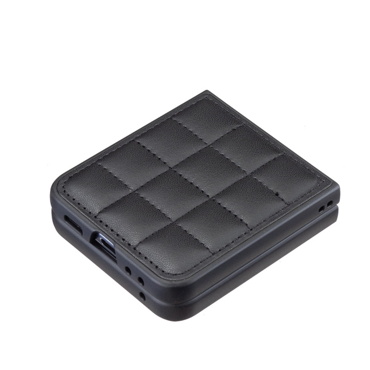 For Samsung Galaxy Z Flip5 Square-shaped Leather Back Cover Phone Case