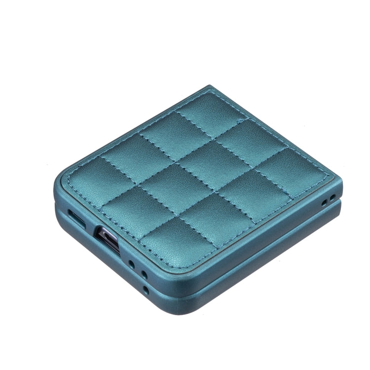 For Samsung Galaxy Z Flip5 Square-shaped Leather Back Cover Phone Case