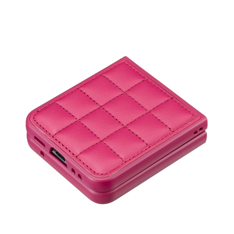 For Samsung Galaxy Z Flip3 Square-shaped Leather Back Cover Phone Case