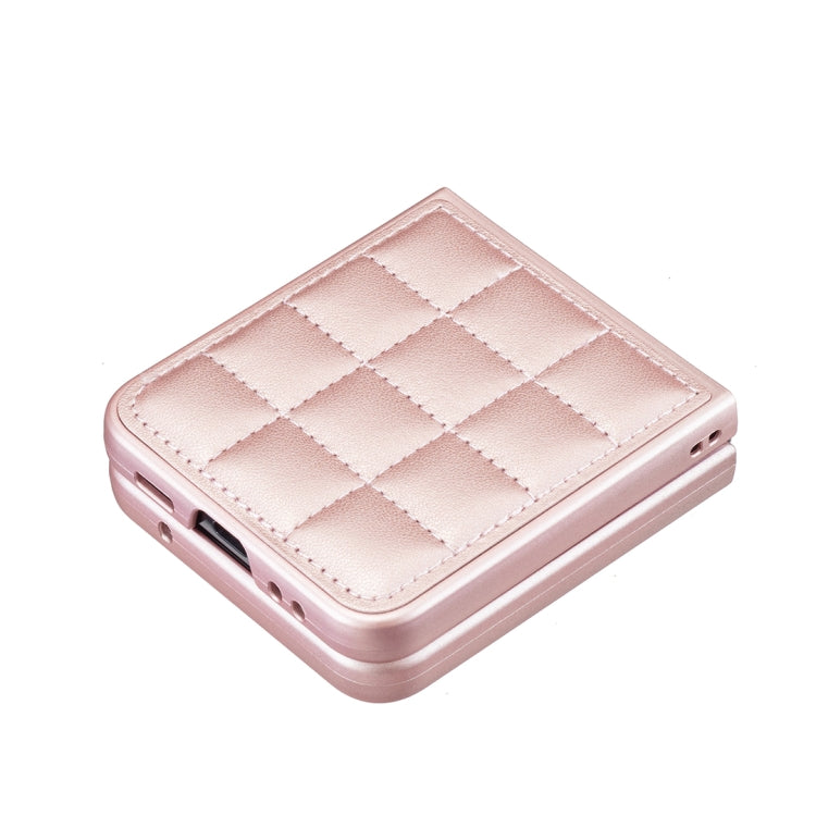 For Samsung Galaxy Z Flip3 Square-shaped Leather Back Cover Phone Case