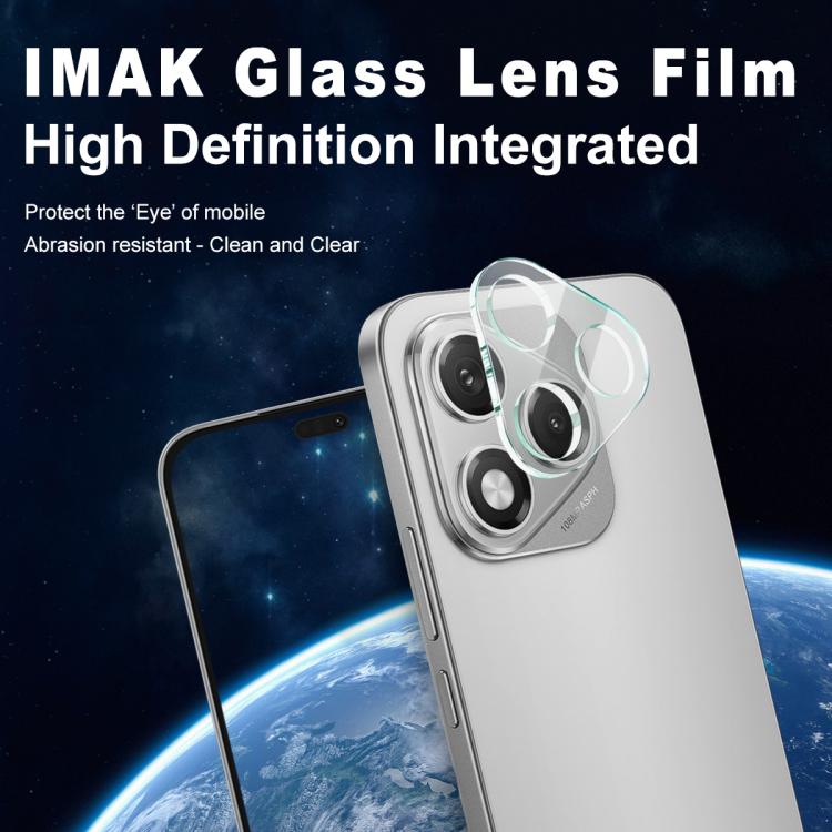 For Honor 400 Lite imak Integrated Rear Camera Lens Tempered Glass Film with Lens Cap