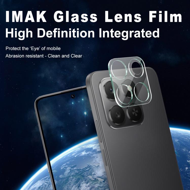 For Honor 400 Smart 5G Global imak Integrated Rear Camera Lens Tempered Glass Film with Lens Cap