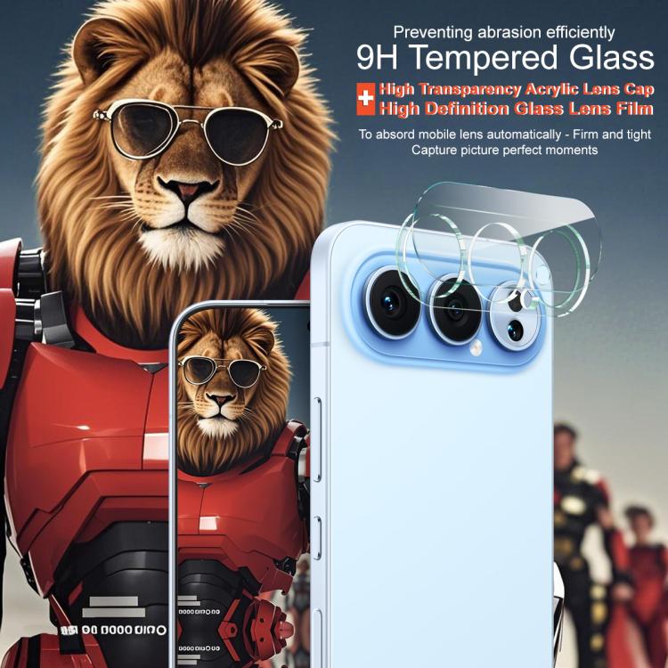 For Honor 500 Pro 5G Global 155.8mm imak Integrated Rear Camera Lens Tempered Glass Film with Lens Cap