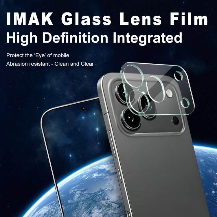 For Honor 600 Pro Global imak Integrated Rear Camera Lens Tempered Glass Film with Lens Cap