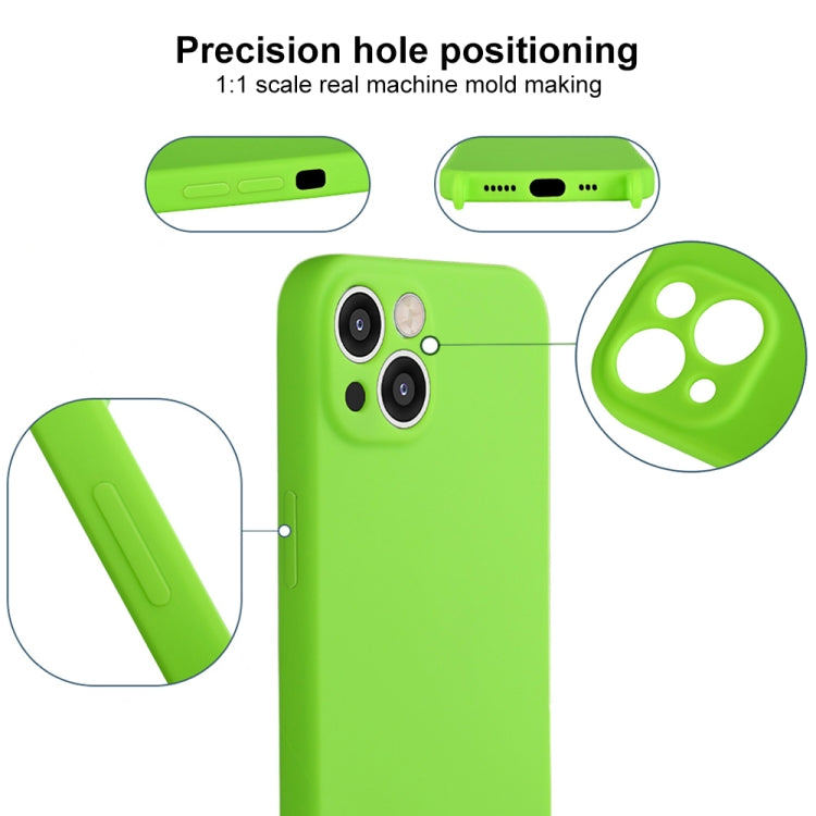 For iPhone 13 Pro Fine Hole Silicone Phone Case with Lanyard