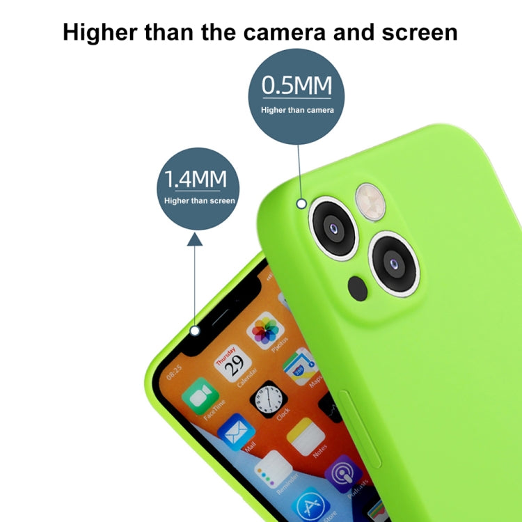 For iPhone 13 Pro Fine Hole Silicone Phone Case with Lanyard