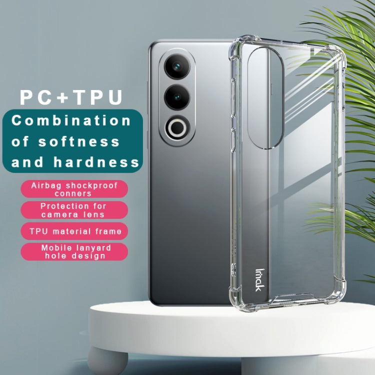 For OnePlus Ace 3V IMAK Space Shield PC + TPU Airbag Shockproof Phone Case - Transparent