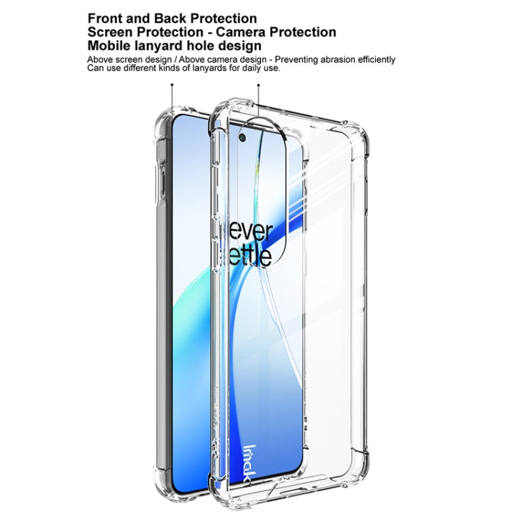 For OnePlus Ace 3V IMAK Space Shield PC + TPU Airbag Shockproof Phone Case - Transparent