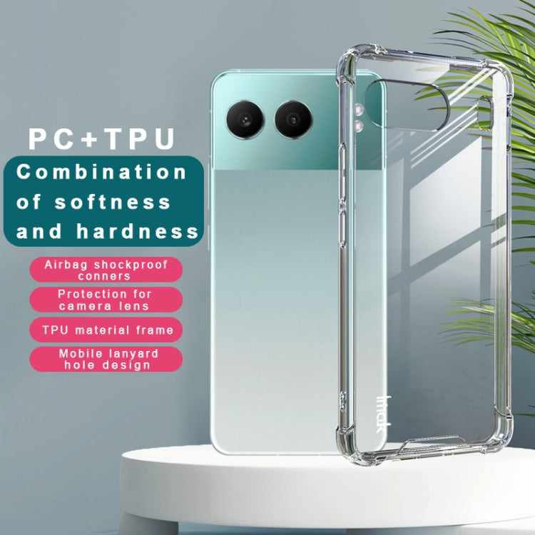 For OnePlus Nord 4 IMAK Space Shield PC + TPU Airbag Shockproof Phone Case - Transparent