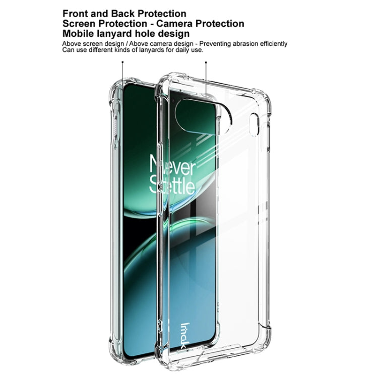 For OnePlus Nord 4 IMAK Space Shield PC + TPU Airbag Shockproof Phone Case - Transparent