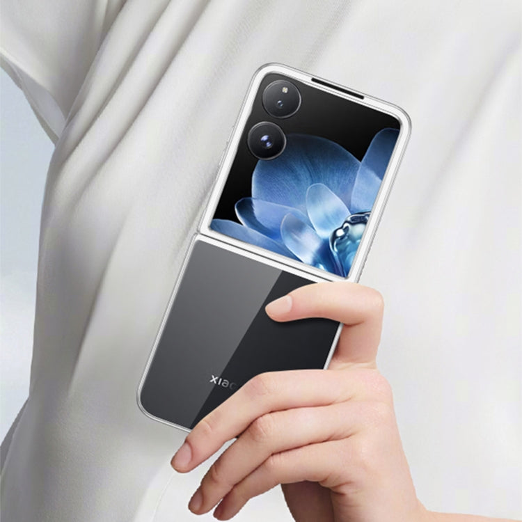 For Xiaomi Mix Flip 6D Electroplating PC Shockproof Phone Case