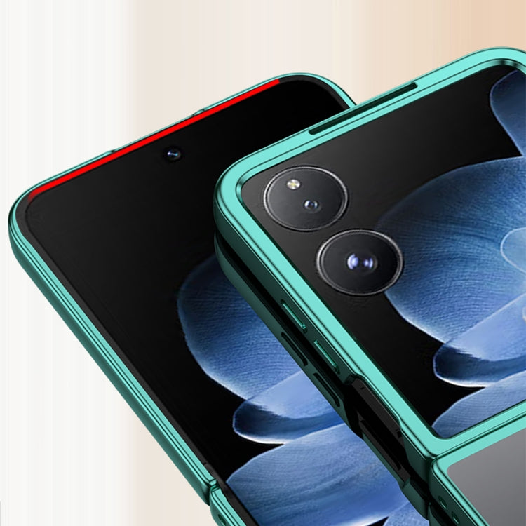 For Xiaomi Mix Flip 6D Electroplating PC Shockproof Phone Case