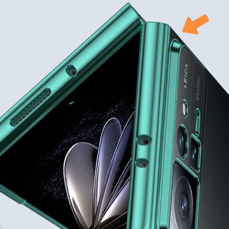 For Xiaomi Mix Flip 2 6D Electroplating PC Shockproof Phone Case