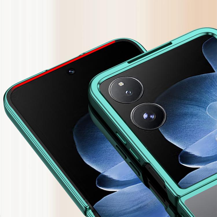 For Xiaomi Mix Flip 2 6D Electroplating PC Shockproof Phone Case
