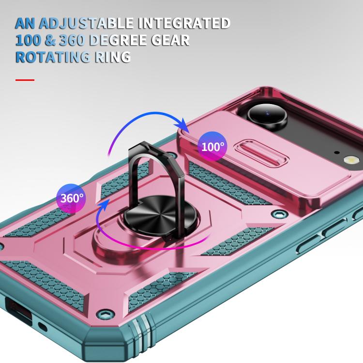 For iPhone Air Sliding Camshield TPU + PC Phone Case with Holder