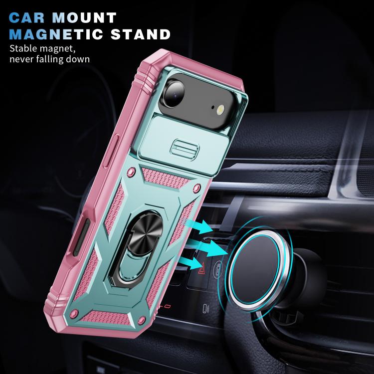 For iPhone Air Sliding Camshield TPU + PC Phone Case with Holder