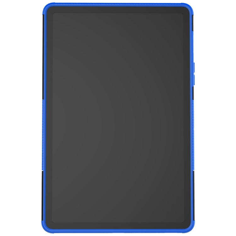 For Samsung Galaxy Tab S8 / Galaxy Tab S7 T870 / T875 Tire Texture Shockproof TPU+PC Protective Case with Holder