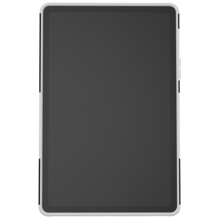 For Samsung Galaxy Tab S8 / Galaxy Tab S7 T870 / T875 Tire Texture Shockproof TPU+PC Protective Case with Holder