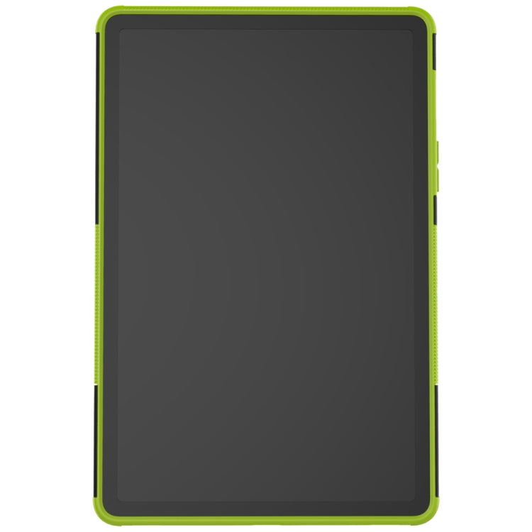 For Samsung Galaxy Tab S8 / Galaxy Tab S7 T870 / T875 Tire Texture Shockproof TPU+PC Protective Case with Holder