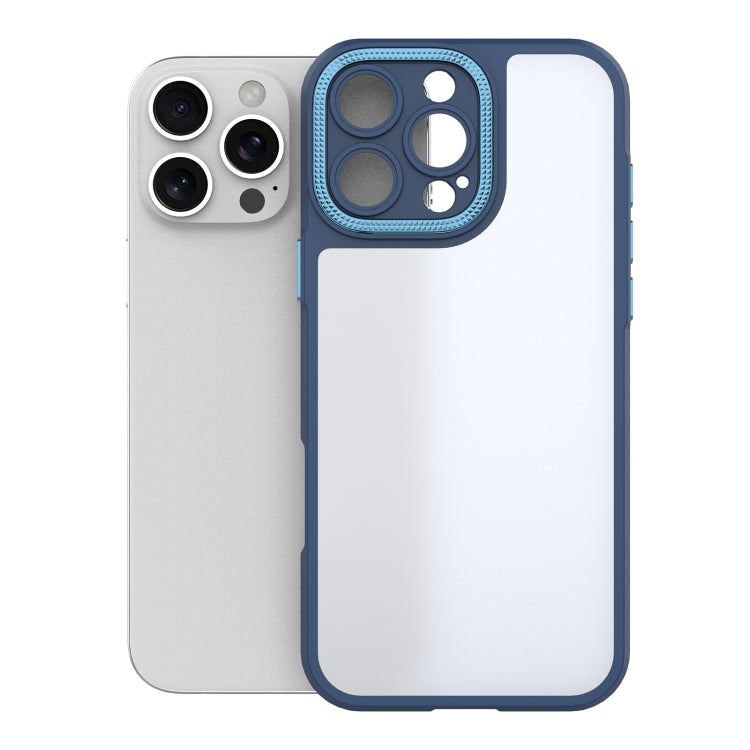 For iPhone 16 Pro Max Bodyguard Micro Matte PC Hybrid TPU Phone Case