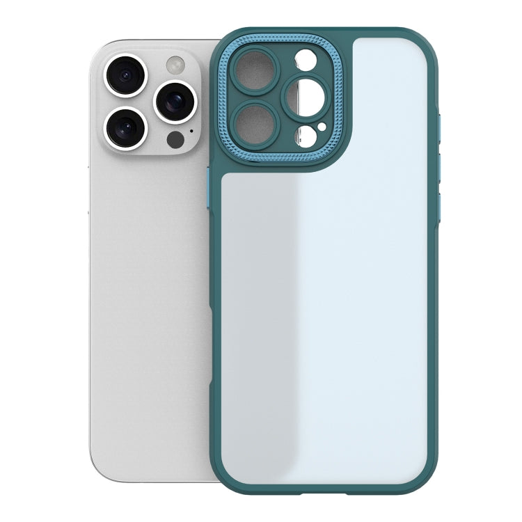 For iPhone 16 Pro Max Bodyguard Micro Matte PC Hybrid TPU Phone Case