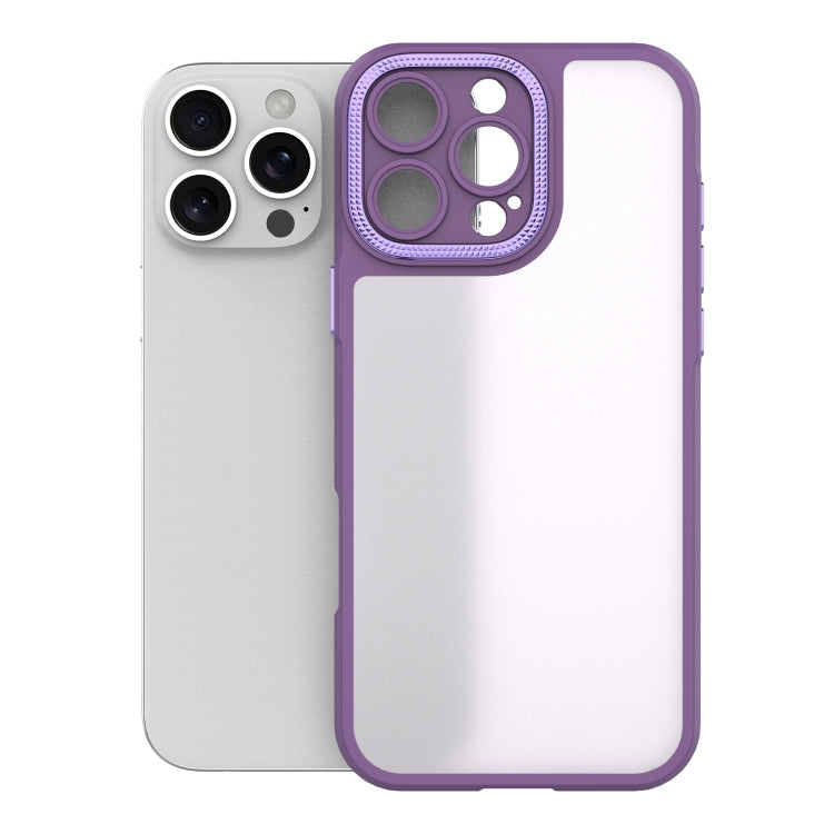 For iPhone 16 Pro Max Bodyguard Micro Matte PC Hybrid TPU Phone Case