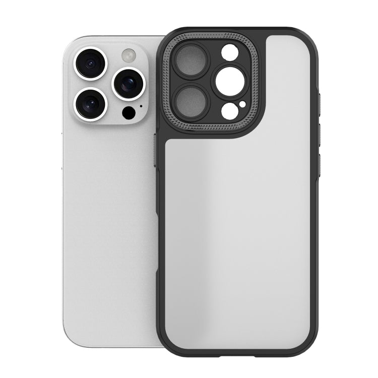 For iPhone 16 Pro Bodyguard Micro Matte PC Hybrid TPU Phone Case