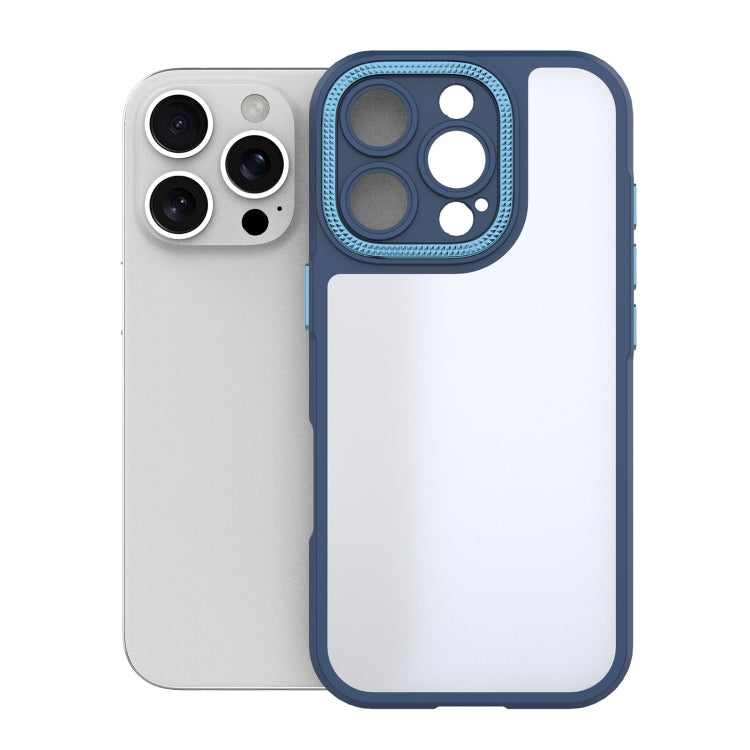 For iPhone 16 Pro Bodyguard Micro Matte PC Hybrid TPU Phone Case
