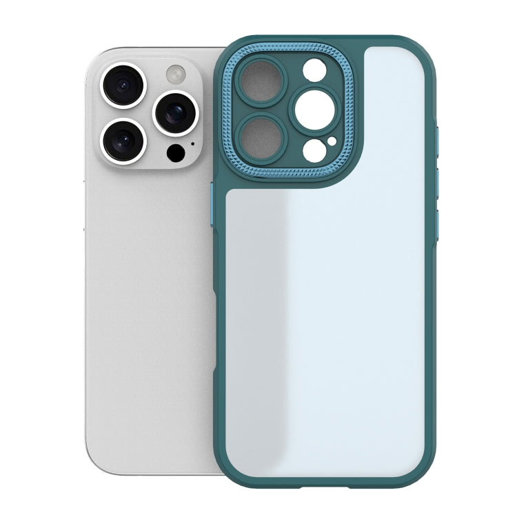 For iPhone 16 Pro Bodyguard Micro Matte PC Hybrid TPU Phone Case