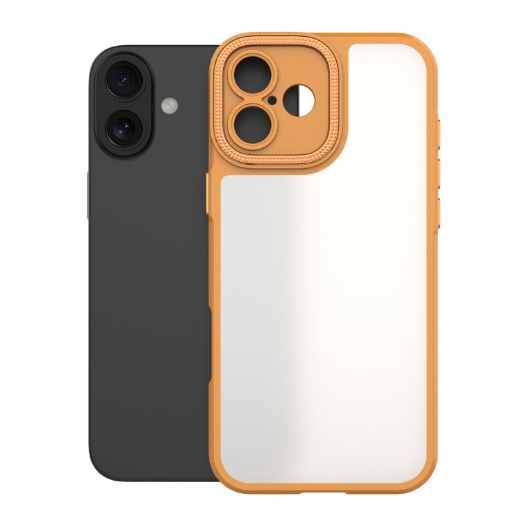 For iPhone 16 Plus Bodyguard Micro Matte PC Hybrid TPU Phone Case