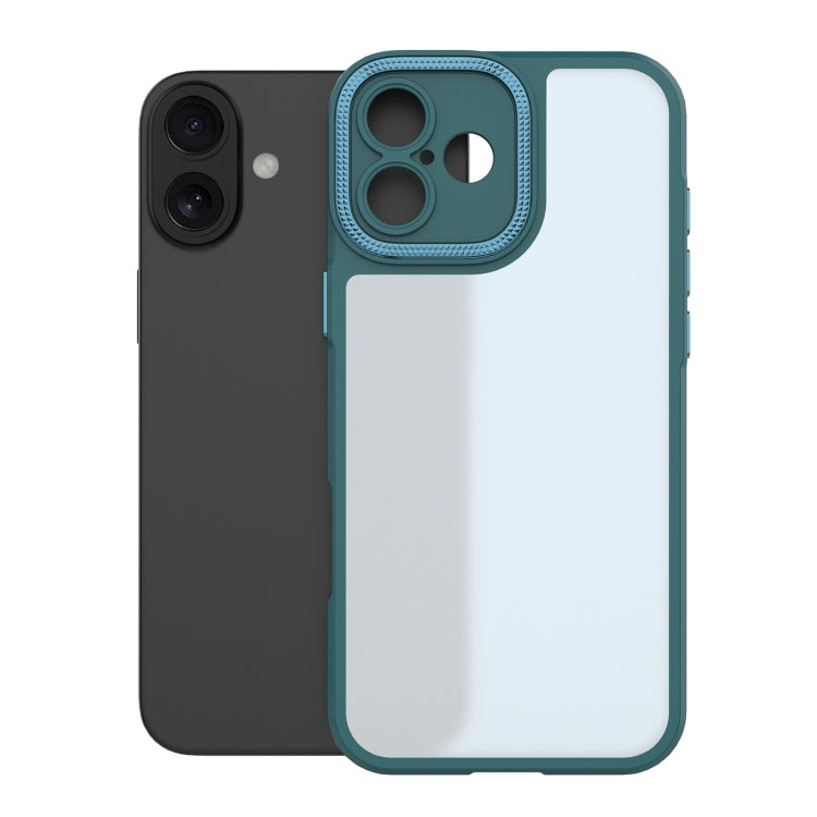 For iPhone 16 Plus Bodyguard Micro Matte PC Hybrid TPU Phone Case