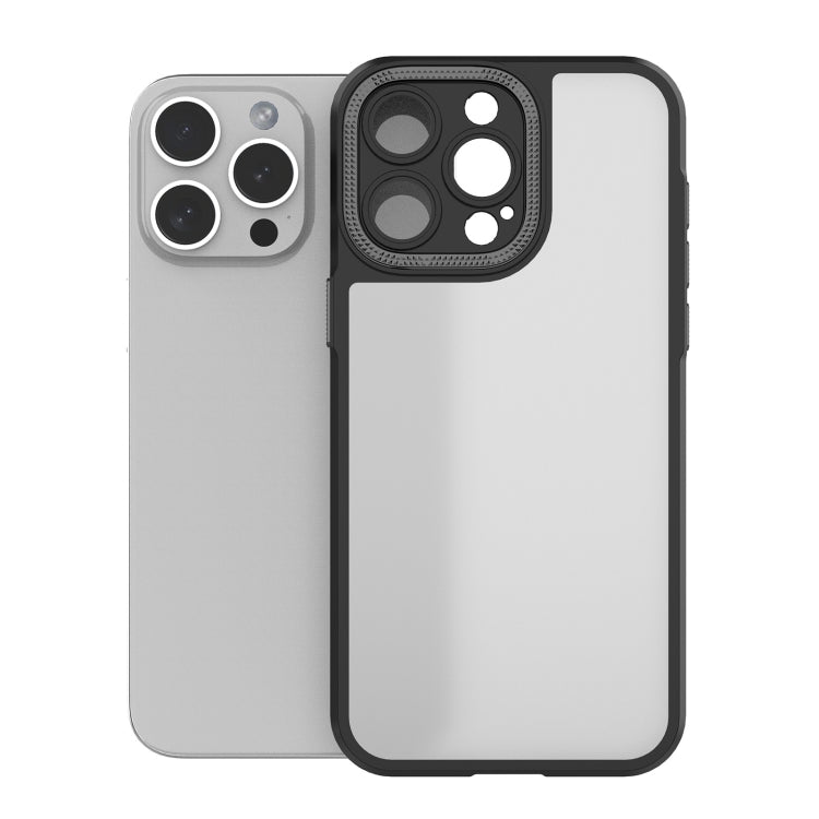 For iPhone 15 Pro Max Bodyguard Micro Matte PC Hybrid TPU Phone Case