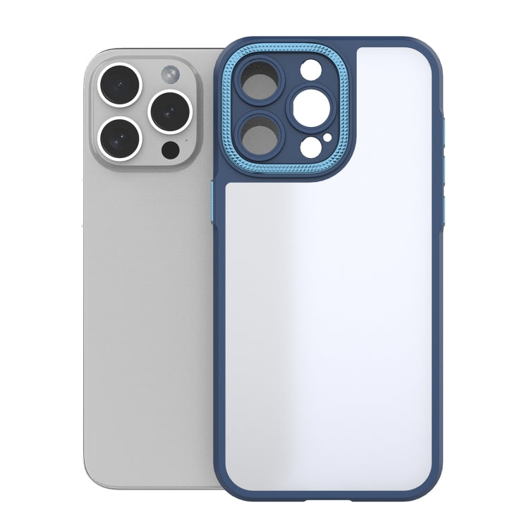 For iPhone 15 Pro Max Bodyguard Micro Matte PC Hybrid TPU Phone Case