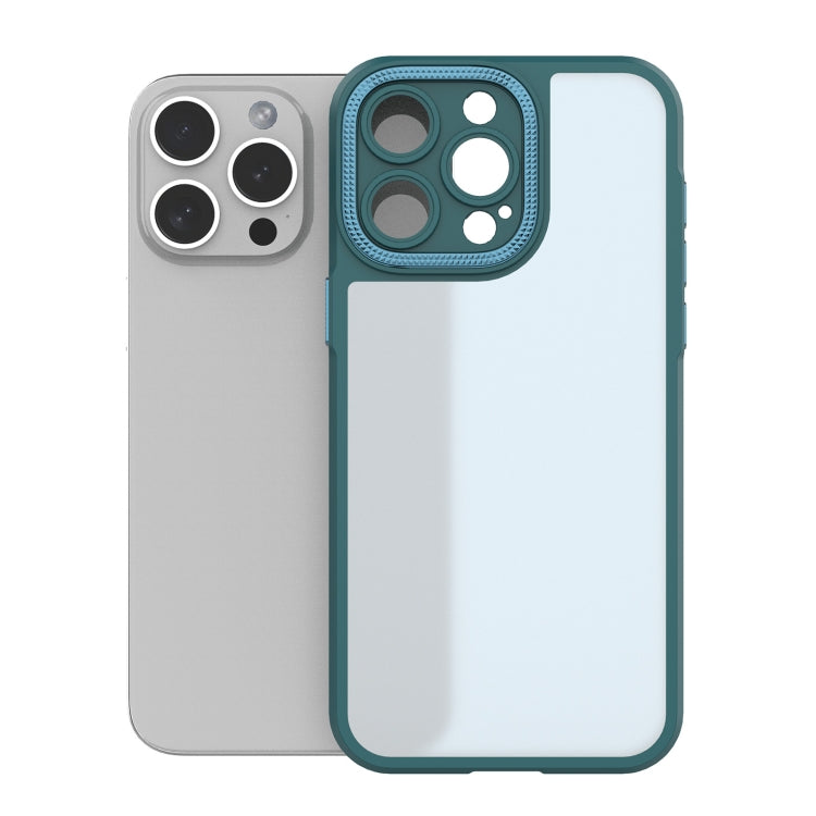For iPhone 15 Pro Max Bodyguard Micro Matte PC Hybrid TPU Phone Case