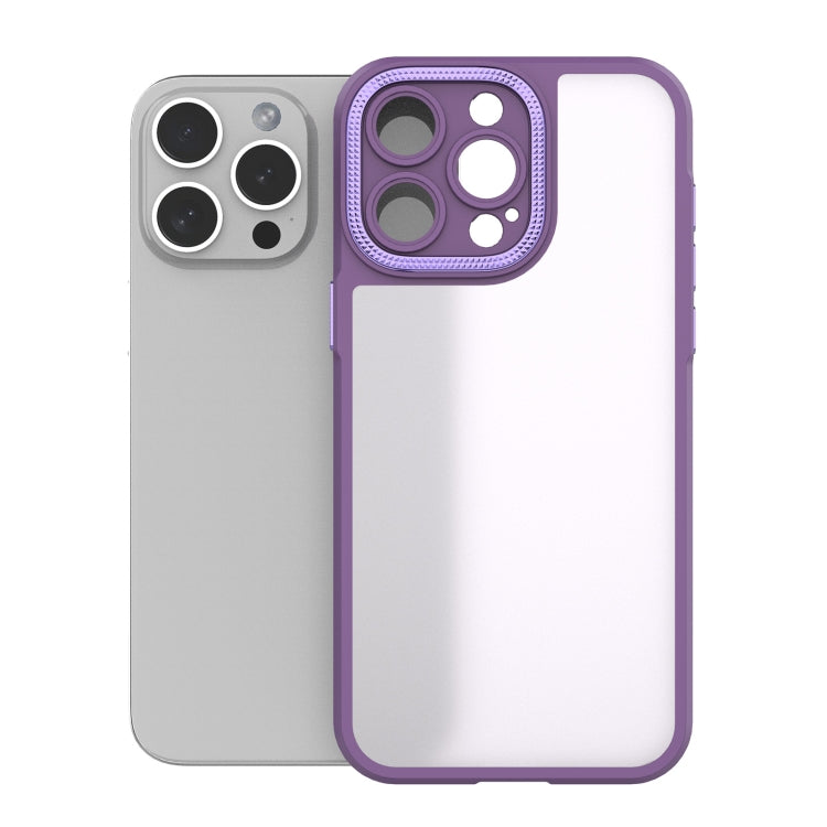 For iPhone 15 Pro Max Bodyguard Micro Matte PC Hybrid TPU Phone Case