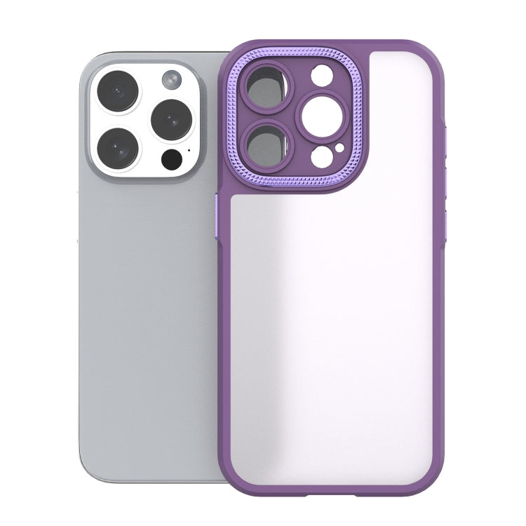 For iPhone 15 Pro Bodyguard Micro Matte PC Hybrid TPU Phone Case