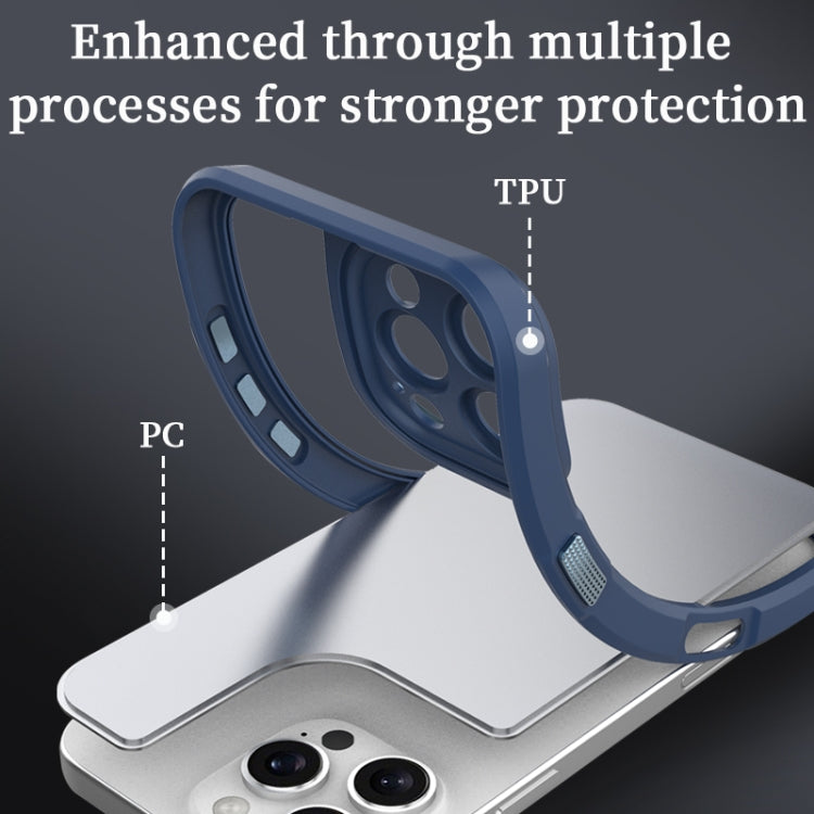 For iPhone 16 Pro Max Bodyguard Micro Matte PC Hybrid TPU Phone Case