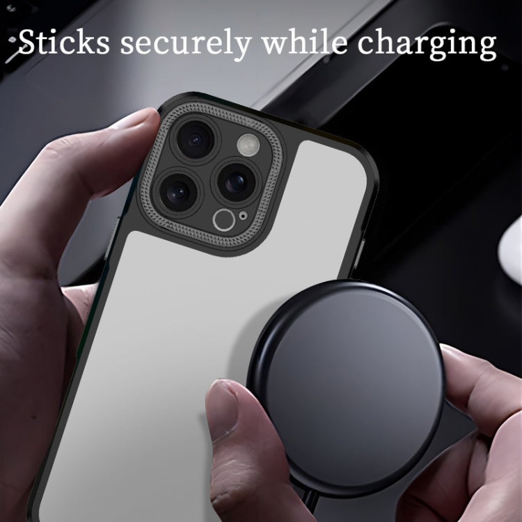 For iPhone 16 Pro Max Bodyguard Micro Matte PC Hybrid TPU Phone Case