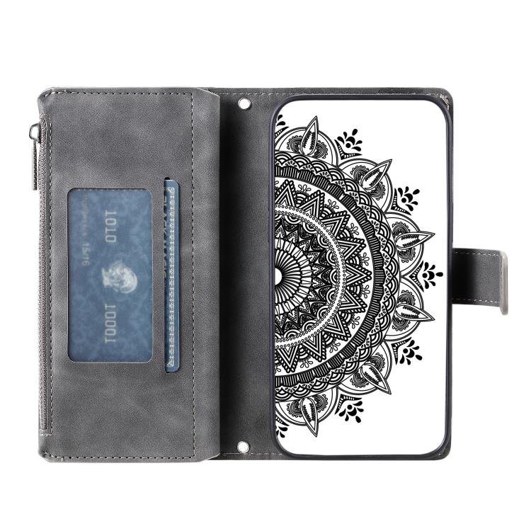 For Google Pixel 10 Pro XL Multi-Card Totem Zipper Leather Phone Case