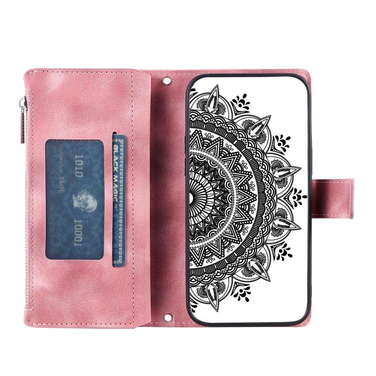 For Google Pixel 10 Pro XL Multi-Card Totem Zipper Leather Phone Case