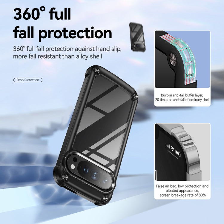 For Google Pixel 9 Pro XL TPU + PC Lens Protection Phone Case