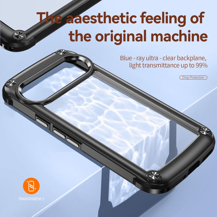 For Google Pixel 9 Pro XL TPU + PC Lens Protection Phone Case