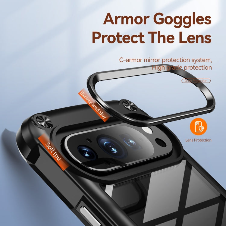 For Google Pixel 9 Pro XL TPU + PC Lens Protection Phone Case