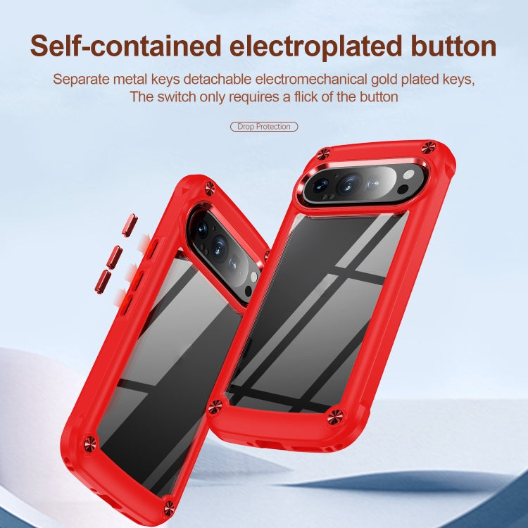 For Google Pixel 9 Pro XL TPU + PC Lens Protection Phone Case